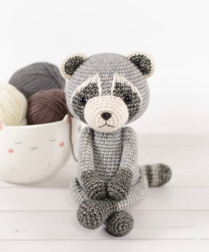 Playful Raccoon Amigurumi